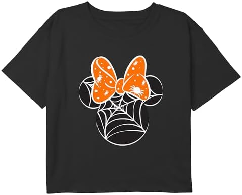 Disney Girl's Mickey & Friends Orange Bow T-Shirt