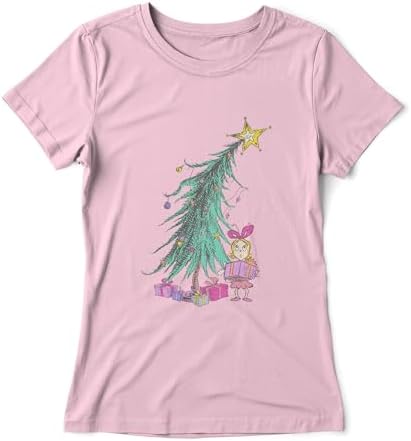 Girl's Dr. Seuss Cindy Lou Who Big Christmas Tree T-Shirt