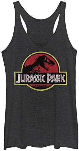 Jurassic Park J Logo Women's Racerback Tank Top
