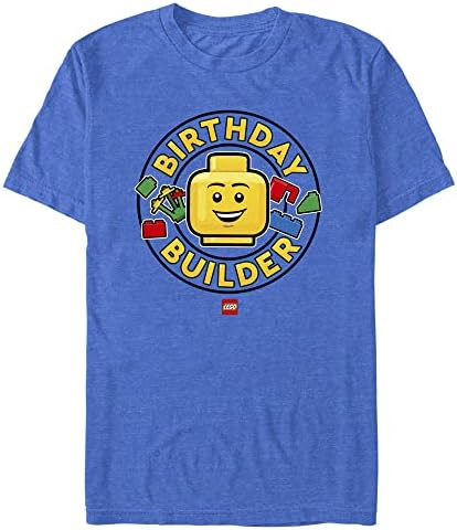 Lego Iconic Birthday Builder Young Men's Short Sleeve Tee S…