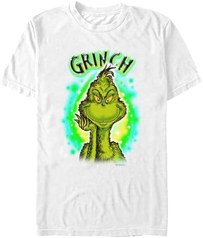 Men's The Grinch Airbrush Grinch T-Shirt