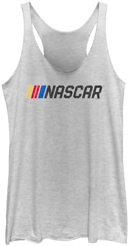 Women's NASCAR Official Racing Logo Distressed Racerback Ta…